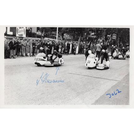 John Flaxman Winning TT Races Original Old Photo