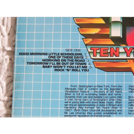 TEN YEARS AFTER VINYL LP.
