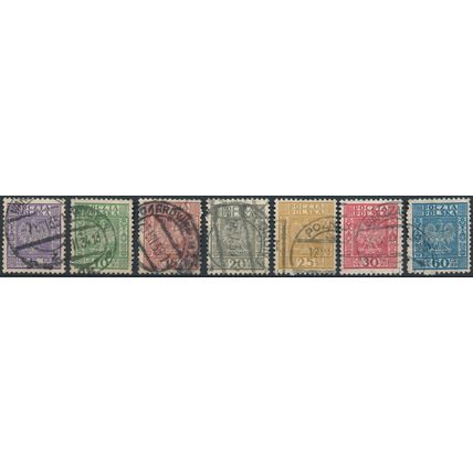 Coat of Arms - Poland 1932 - FH - MiNr 272/8