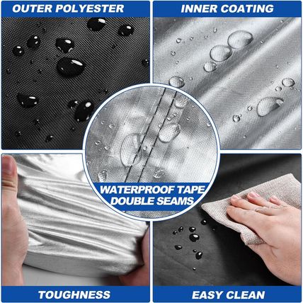 8Ft Pool Table Covers, Billiard Table Covers Windproof, 420D Oxford Pool Table C