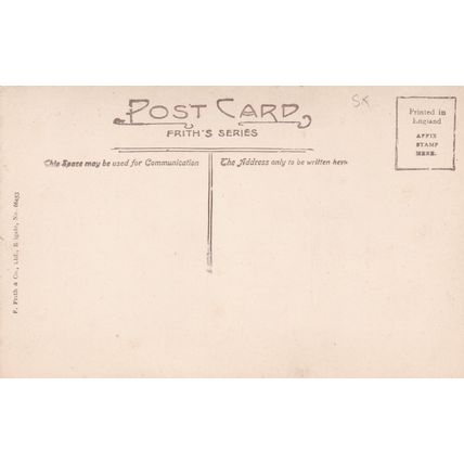 EC434 FAIRHAVEN - CONGREGATIONAL CHURCH. PRINTED POSTCARD