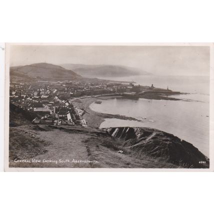 ED 190 ABERYSTWITH -GENERAL VIEW LOOKING SOUTH .RP POSTCARD