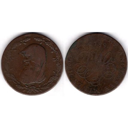 Great Britain. Anglesey Halfpenny 1789. dy21214