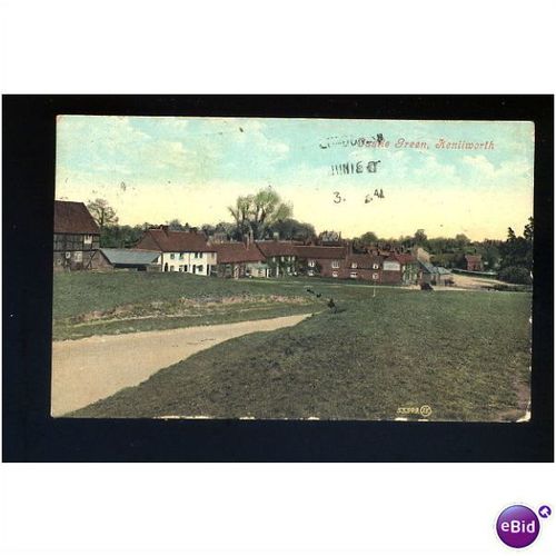 Warwickshire KENILWORTH Castle Green Postcard by Valentine 53349