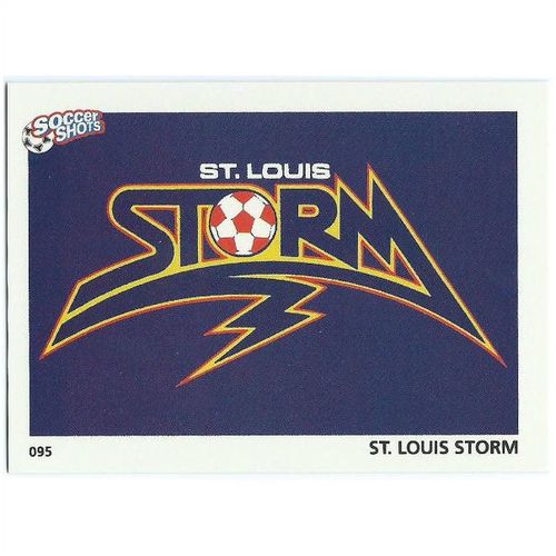 1991 Soccer Shots MSL - #095 - St. Louis Storm