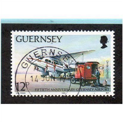 GUE 1988 12P '50TH ANN OF AIRPORT' FINE USED (EBID24730)