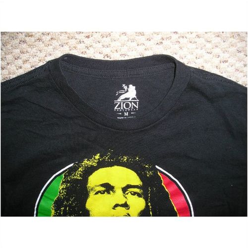 Bob Marley Men's Medium Black Tee Shirt
