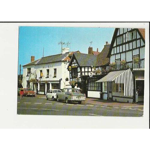 Worcestershire UPTON UPON SEVERN Star Hotel Postcard by KNP (EX6)