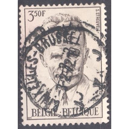 Belgium 1971 - SG2243 - 3fr.50c brown - Stijn Streuvels - used