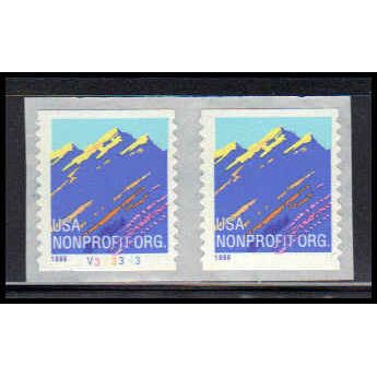 2904A 5c Moutain Very Fine MNH CNP Left V333343 SQ 13X12 PA1624