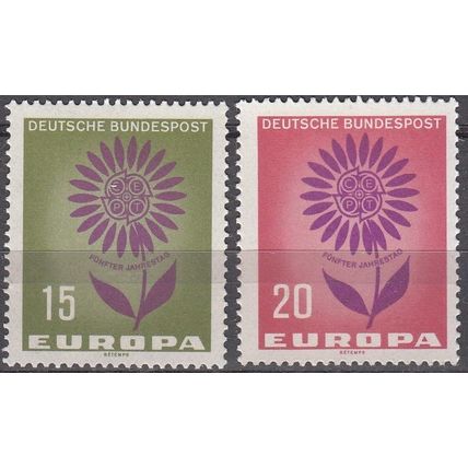 Deutschland 1964 Michel 445 - 446 Neuf ** Cote (2011) 0.40 € Europa CEPT Fleur