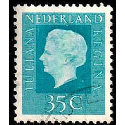 Netherlands 1972 Queen Juliana 35c Used Stamp.