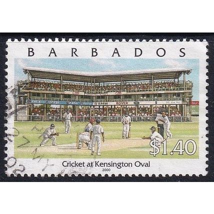 Barbados 2000 SG 1161 Used - Sport/Cricket (D-502 (10))
