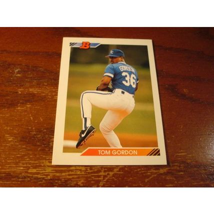 1992 Bowman, 6-Cards, TOM GORDON, Kansas City #477