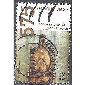 Belgique 2001 Michel 3029 O Cote (2008) 0.50 € 575 Ans UCL Alma Mater