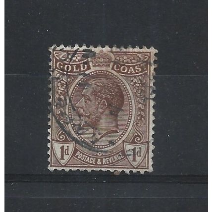 GoldCoast.SG87 1d Chocolate-Brown.Fine Used.Jun25g