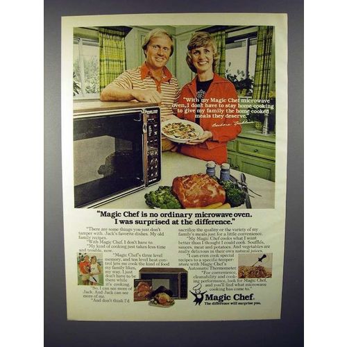 1977 Magic Chef Microwave Oven - Jack Nicklaus!
