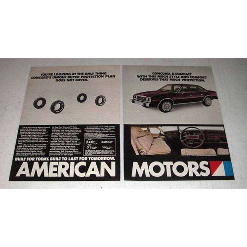 1980 AMC Concord Car Ad - Only Thing Does Not Cover