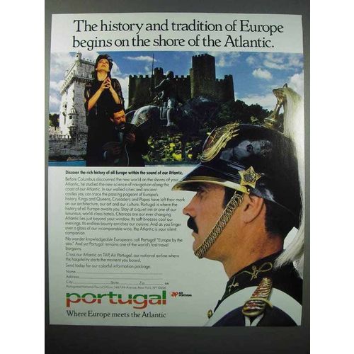1987 Portugal Tourism Ad - History, Tradition of Europe