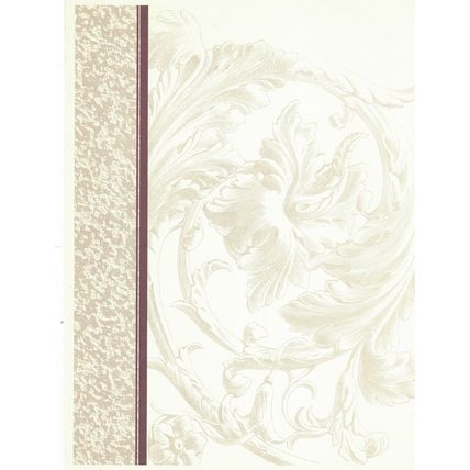 Fleur de lis Letterhead Stationery Paper 45 Pieces Side Border Scrap Book 004