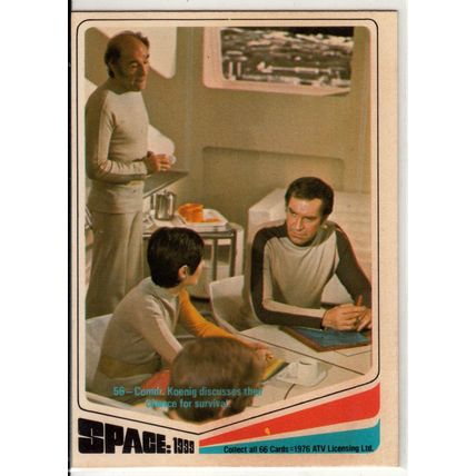 1976 Donruss Space: 1999 Movie trading Card #56-crisp