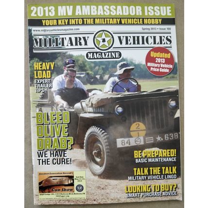 Military Vehicles Mag Spring 2013 – Updated 2013 Military Vehicles Price Guide