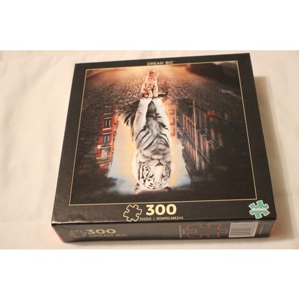 DREAM BIG 300 PIECE PUZZLE SEALED CATS TIGERS