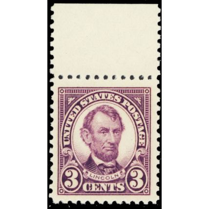 555, Mint VF NH 3¢ HUGE JUMBO Margins! - Stuart Katz