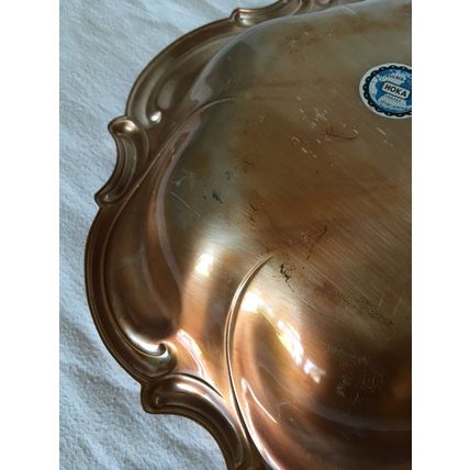 HOKA Silver Plated Rococo Style Bowl Dish Vintage from Germany Collectable