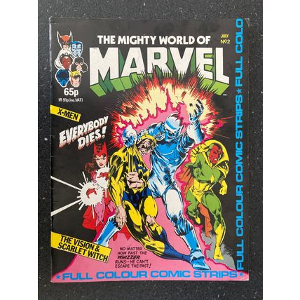 Mighty World of Marvel (1983) # 2 (A) Vision, Scarlet Witch, Sentinels, comic