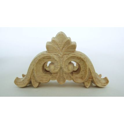 Smaller real wood and metal hair claw clip for fine thin hair