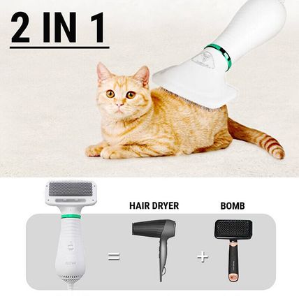 2-in-1 Pet Hair Dryer, Pet Grooming Hair Blower for Dogs and Cats