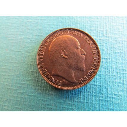 1902 EDWARD VII FARTHING FREE POST. ( uebid)