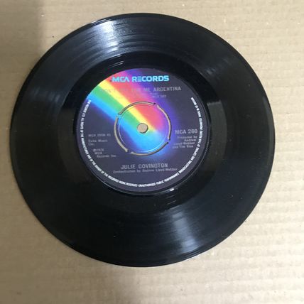 JULIE COVINGTON - Don't cry for me Argentina - Rainbow high - MCA-260