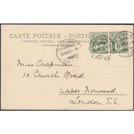 Lausanne et les Alpes, 1902 - Comptoir de Phototypie CPA