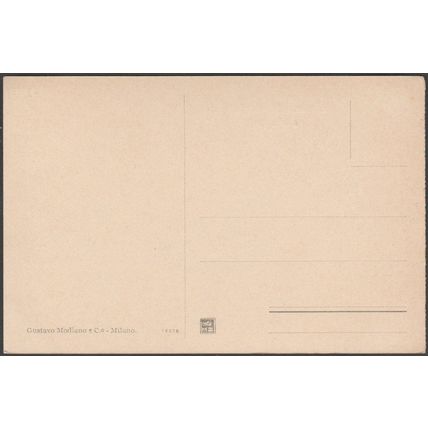 Giardini Pubblici e Villa Reale, Milano, c.1920 - Gustavo Modiano Cartolina