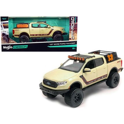 2019 Ford Ranger Lariat FX4 Pickup Truck Sand Tan with Stripes "Off Road" Ser...