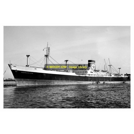 mc0205 - Blue Star Cargo Ship - Queensland Star - photo 6x4