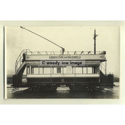 tm1487 - Manchester Tram to Queens Park & High Street - photograph