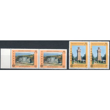 EUROPA: Pair - Guernsey 1978 - MNH - SG 165/6 (B)
