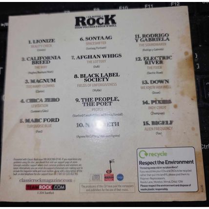 Monster Mash CD Promo Classic Rock Magazine A 15 Track Album