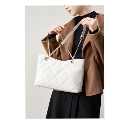 Genuine Leather Women's Shoulder Handbag Crossbody Bag White