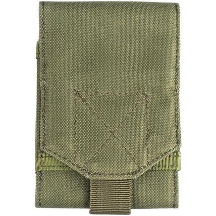 CMJ Supply fits Glock 17 19 22 23 Double Pistol 2-Mag Pouch Green Molle