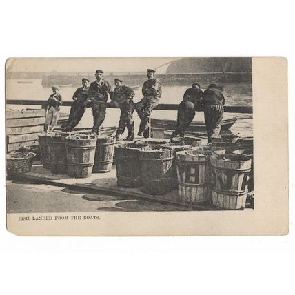 Tucks Fisher Life Series Postcard, Social History