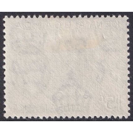 Kenya Uganda Tanganyika QEII 1954-59 15c Black Light Blue Stop SG169a Mint MH