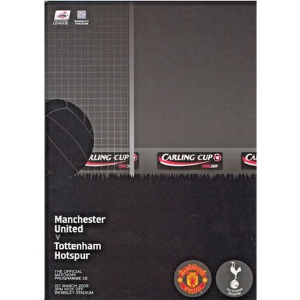 MANCHESTER UNITED v TOTTENHAM CARLING CUP FINAL 2009