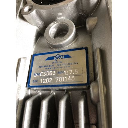 NEW IPTS iblcs063,BLCS063 RIGHT-ANGLE GEAR REDUCER,1:7.5-RATIO,DLCS063,1:7.5,CH