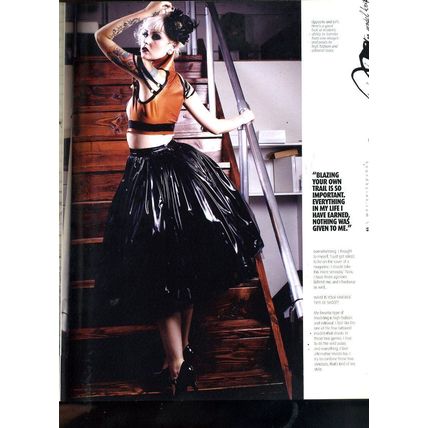 VOL 1 #3 BOUND BY INK Vintage Tattoo magazine KRISTEN LEANNE-STUNNER MODEL VG