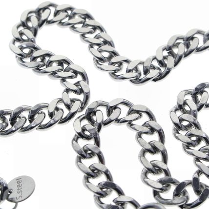 Stainless Steel Pocket Watch Chain Albert Chain Curb Link Chain Belt Clip
