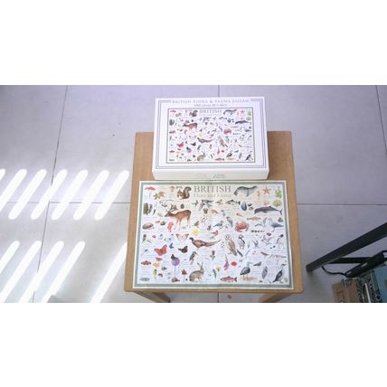 BRITISH FLORA & FORNA Jigsaw Puzzle (1000 Piece) Tailormade Creative Design Ltd